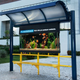 Illustration for article titled Fish Tank Bus Stop May Not Be Entirely Practical